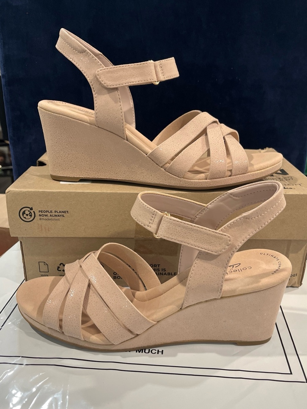 Clarks Lafley Leah Women’s 11 Wide Dusty Rose Sandal
